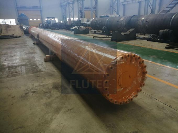 Flutec cilindros hidráulicos personalizados piezas hidráulicas de alta precisión para proyectos de acero 3