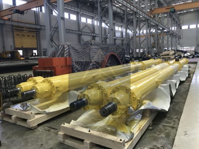 Flutec cilindros hidráulicos personalizados piezas hidráulicas de alta precisión para proyectos de acero 8