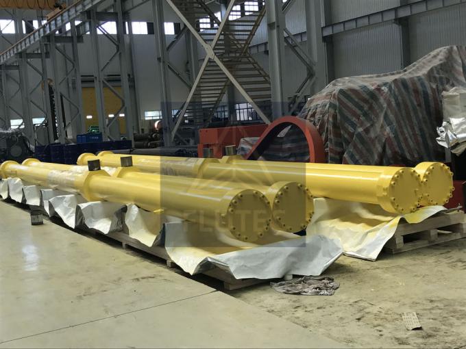 Flutec cilindros hidráulicos personalizados piezas hidráulicas de alta precisión para proyectos de acero 11