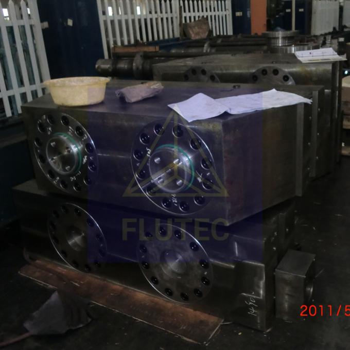 Flutec cilindro de bloque hidráulico hecho a medida para molino de acero 1