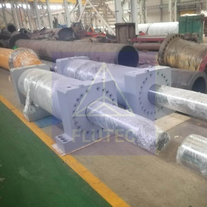 Acero carbono cilindros hidráulicos personalizados de doble acción para la industria del acero 0