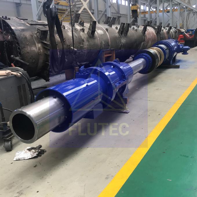 cilindro de prensa hidráulica de tracción de tramo largo hecho a medida para la industria automotriz 1