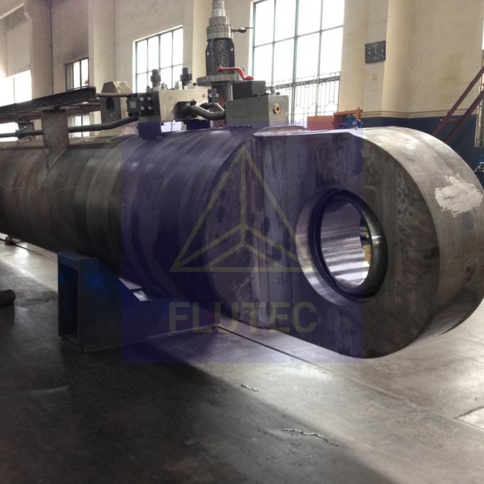 SGS cilindro hidráulico de doble acción de largo tiempo Material de acero al carbono marino 1