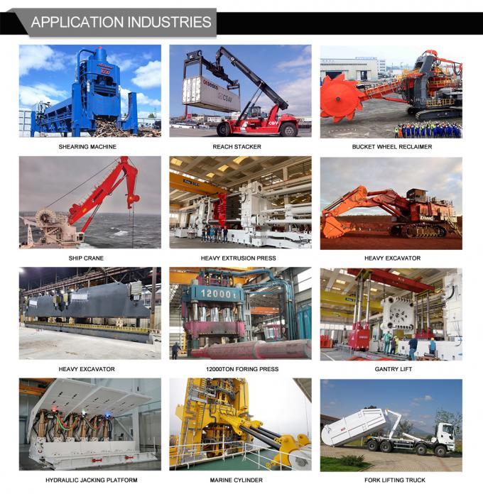 Prensa de cilindros hidráulicos marinos de trabajo pesado para plataformas offshore 7