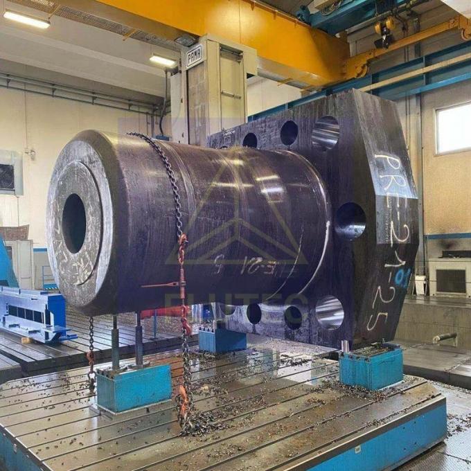 cilindro hidráulico de gran perforado de alta presión para la máquina de extrusión de 5000 toneladas 0