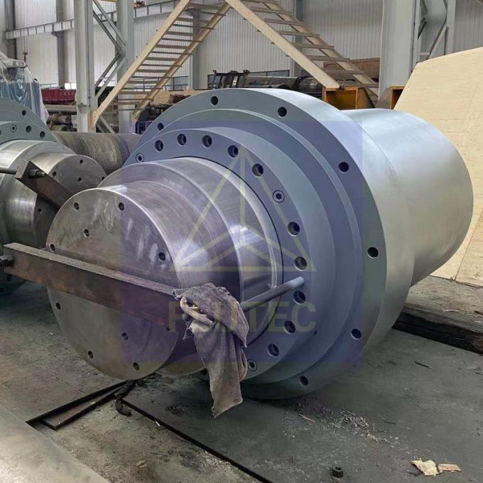 cilindro hidráulico de perforación grande hecho a medida para prensa de extrusión 1