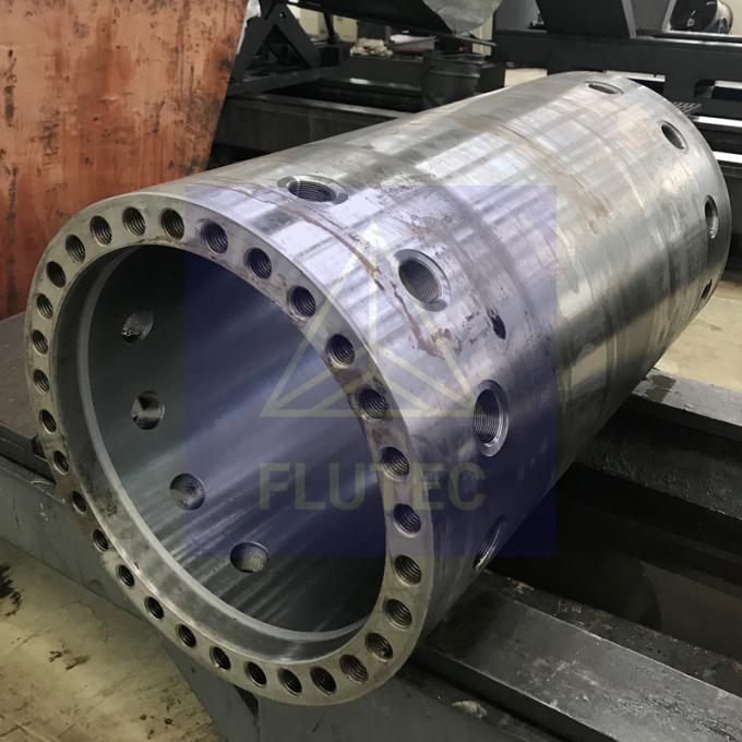 Flutec cilindro hidráulico de taladro de perforación grande hecho de carrera larga para cortar 1