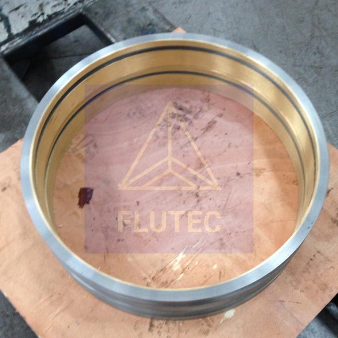 Mecanizado por CNC Mecanizado por encargo de bronce para el pulido del cilindro de prensa hidráulica 1