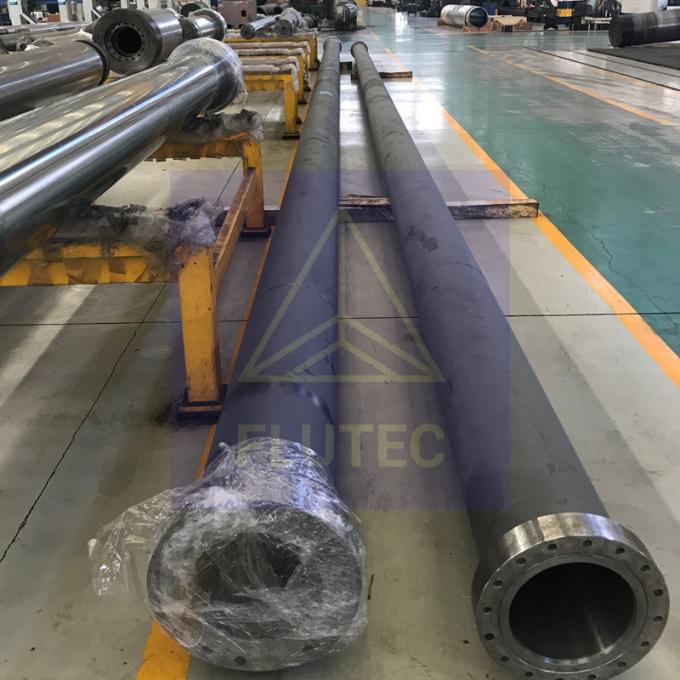 Pruebas de presión 100% tubo afilado St52 de carrera larga para cilindro hidráulico 1