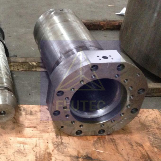 Mecanizado CNC tubo de cilindro hidráulico Ck45 42CrMo Material de acero 0
