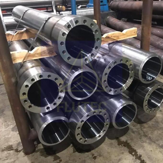 Mecanizado CNC tubo de cilindro hidráulico Ck45 42CrMo Material de acero 2