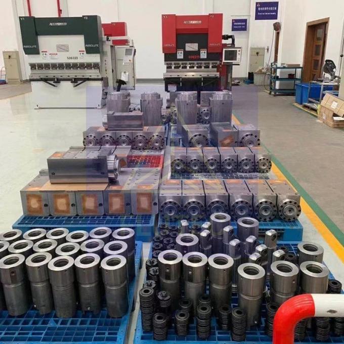 Partes de cilindros hidráulicos de acero de perforación grande para prensa hidráulica 2