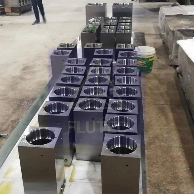 Cuerpo de cilindro de 42CrMo4 de trabajo pesado para prensa hidráulica 2