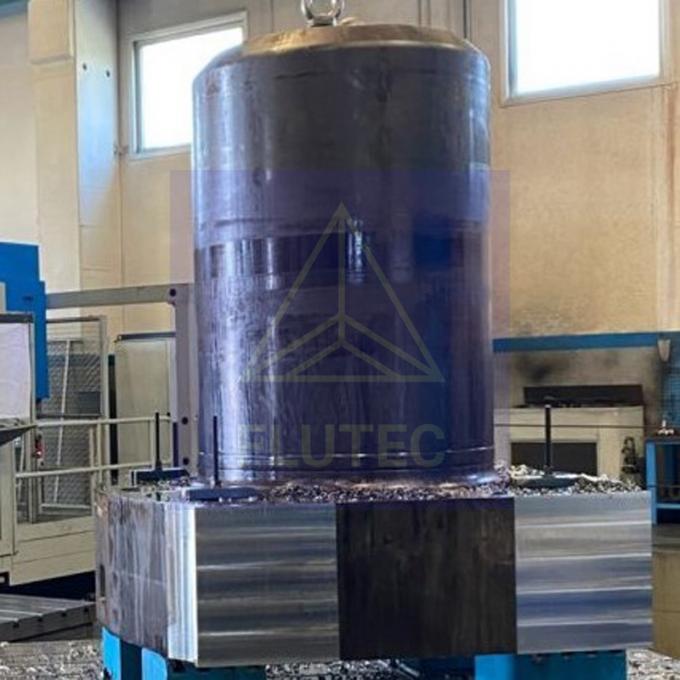 Acero de aleación de tubo de cilindro hidráulico personalizado para la máquina de prensa de extrusión de 20000 toneladas 2