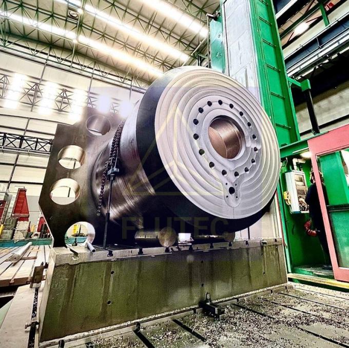 Tailer fabricó cilindro de prensa hidráulica de extrusión extra grande para la industria del acero 5