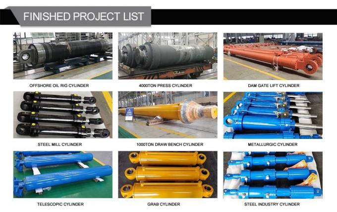 Fabricación directa de cilindros hidráulicos personalizados con sensor de transductor 7