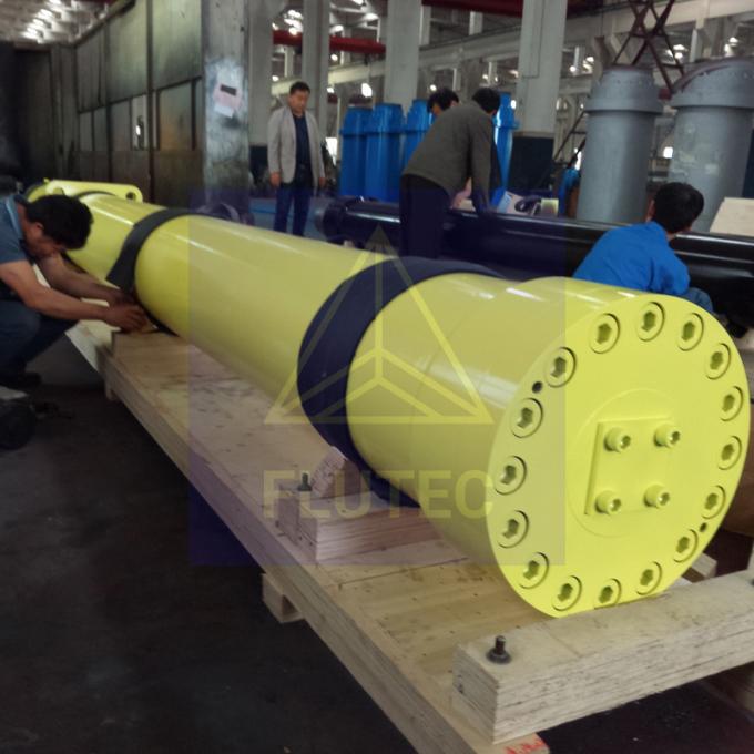 Presione el cilindro hidráulico industrial de empuje para el baler hidráulico certificado por SGS 2