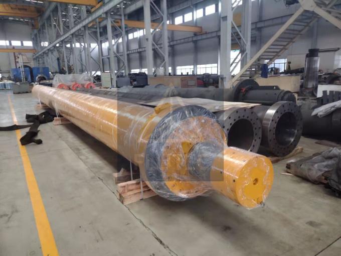 cilindro hidráulico industrial de trabajo pesado de 400 toneladas cilindro de aceite de prensa hidráulica 4