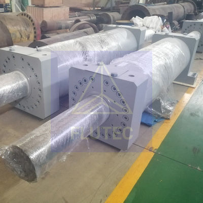 Carbon Steel Custom Hydraulic Cylinders Double Acting For Steel Industry