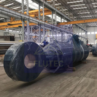 Carbon Steel Custom Made Hydraulic Cylinder Double Acting For Cable Winch