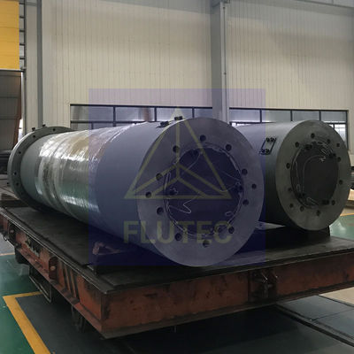 Double Acting Large Bore Hydraulic Cylinder Carbon Steel Material