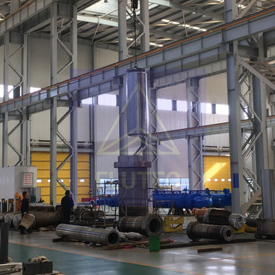 100% Pressure Testing 600 Ton Hydraulic Press Cylinder Tube