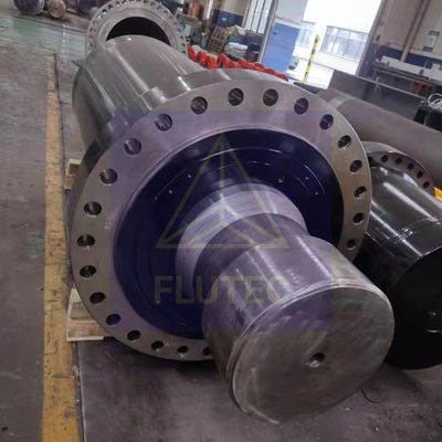 Flutec cilindro hidráulico de taladro de perforación grande hecho de carrera larga para cortar