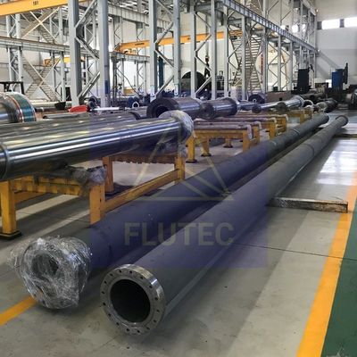 Pruebas de presión 100% tubo afilado St52 de carrera larga para cilindro hidráulico