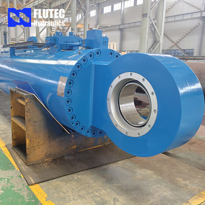 Luffing Offshore Piling Barge cilindro hidráulico marino con pistón diferentes tratamientos de superficie